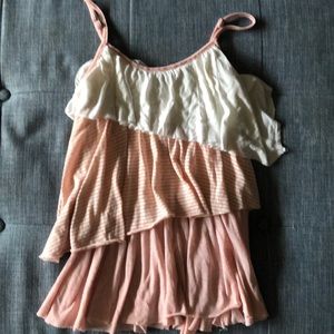 Ruffle tank